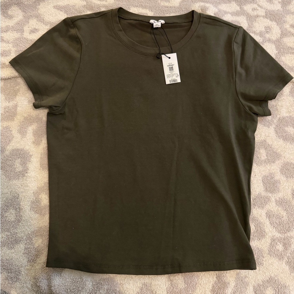 SuperSoft Crewneck Cropped T-Shirt